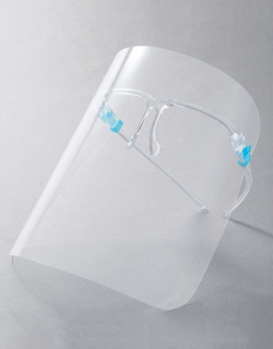 マスク　眼鏡型フェイスシールド(10枚）（送料無料）